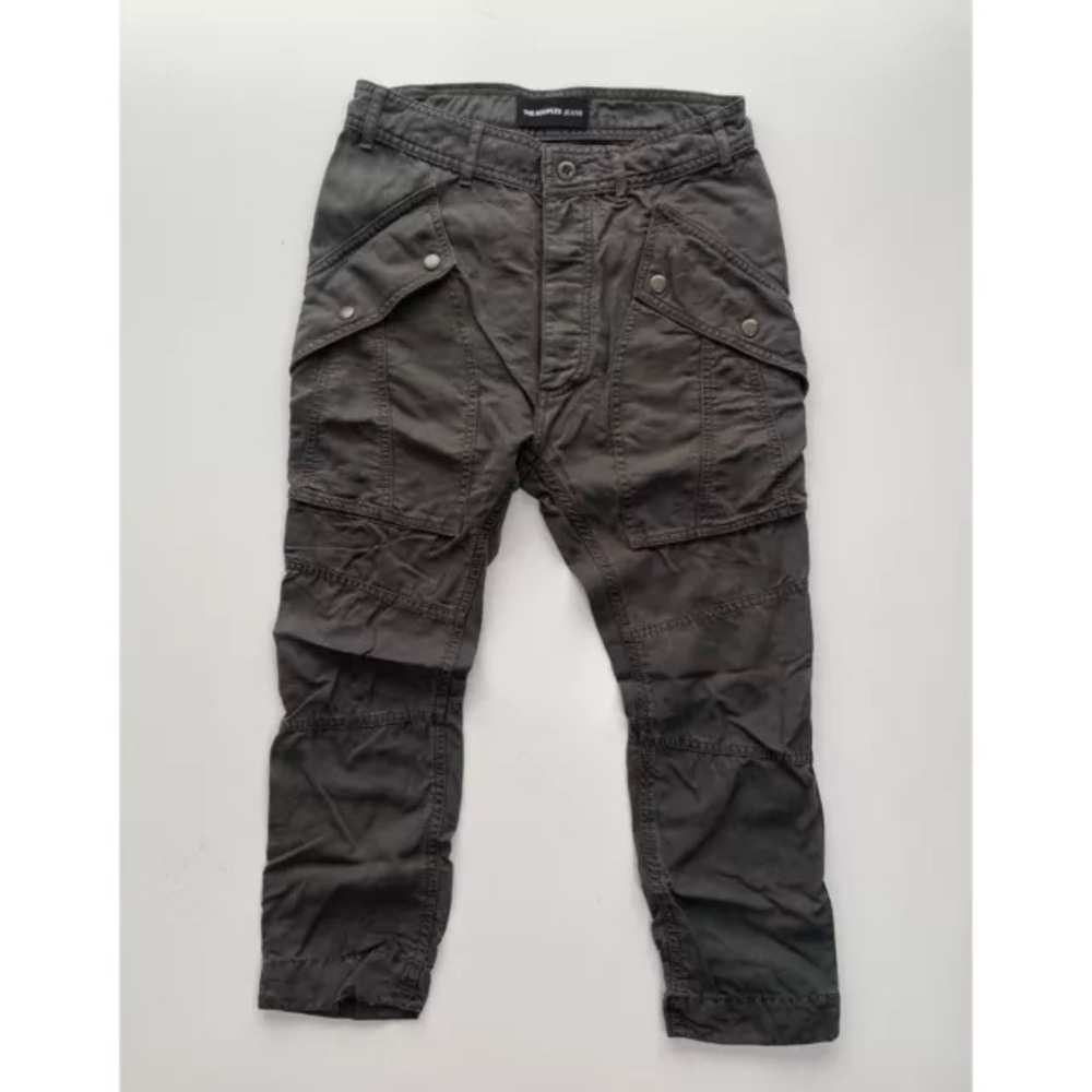 The Kooples Military Lyocell Cargo Trousers NWT